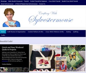 Crafting with Sylvestermouse Website