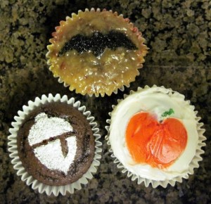How to Stencil Cupcakes