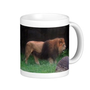 Lion Mug by Sylvestermouse
