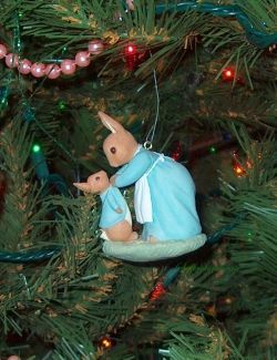 Peter Rabbit Christmas Tree Ornament