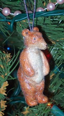 Bear Christmas Tree Ornament