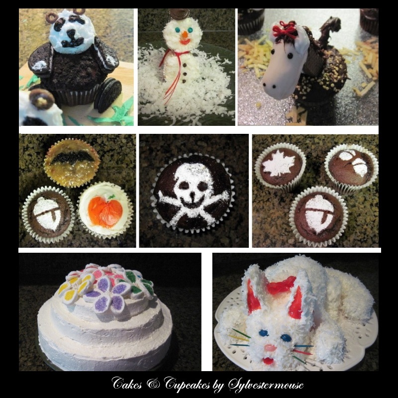 Decorating cakes and cupcakes